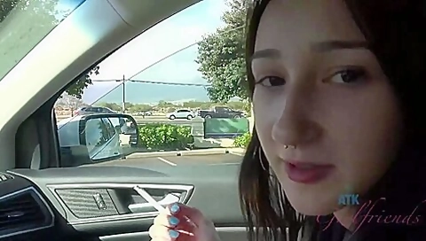 Carmen Rae In Carmen Explores With You And You Get Her Off In The Car