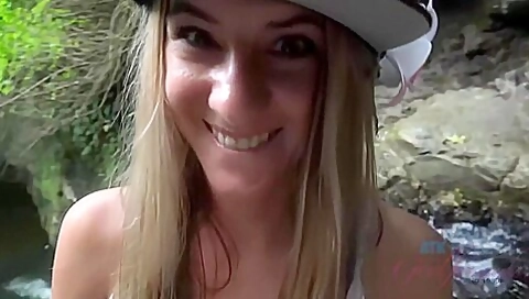 Tara Ashley - You Take Tara To A Waterfall, And Fuck. She Squirts All Over