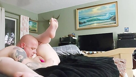 Waiting On Step daddy To Cum Home