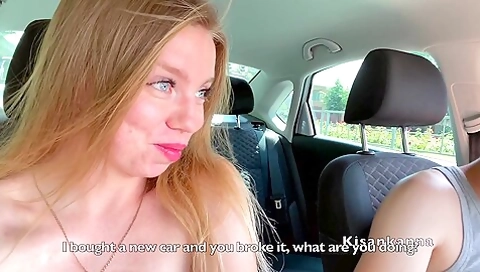 I Tricked Her And Fucked Her Fat Black Porn In The Car! Kisankanna 4k